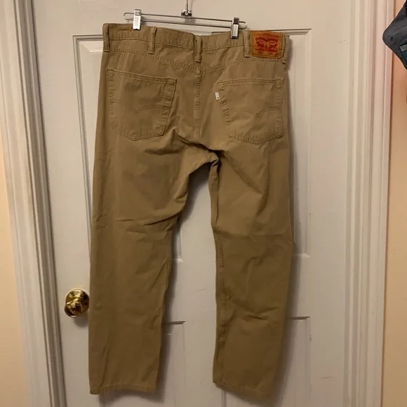 Levi’s 502 men’s Tan jeans - Picture 3 of 8